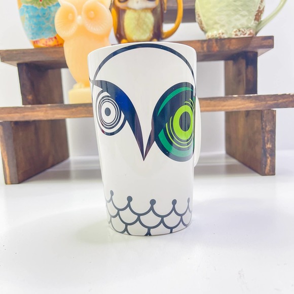 Starbucks Dining Starbucks Green Eye Owl Limited Edition Ceramic